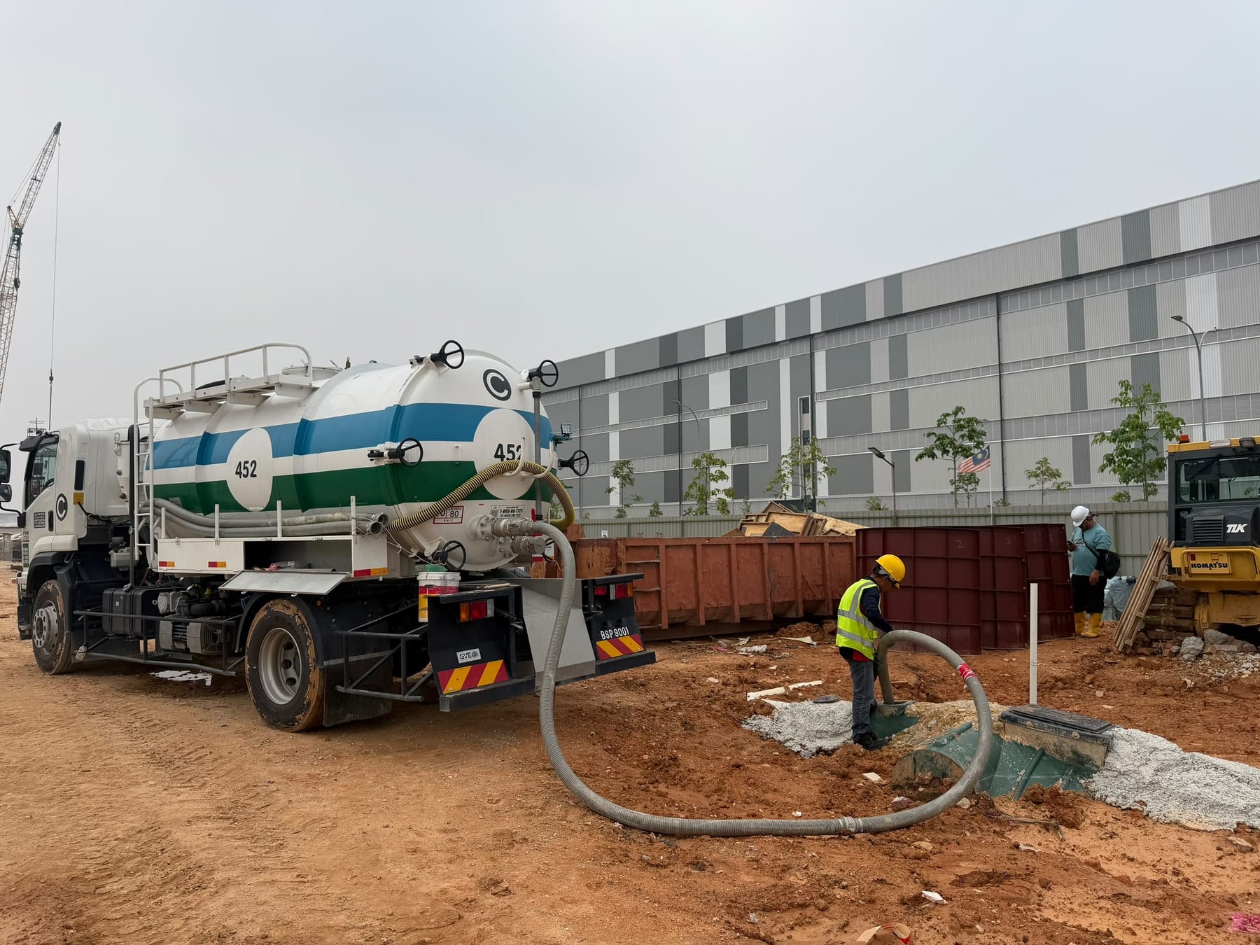 Desludging Septic Tank